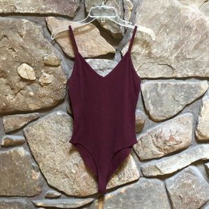 Forever 21 v-neck bodysuit
